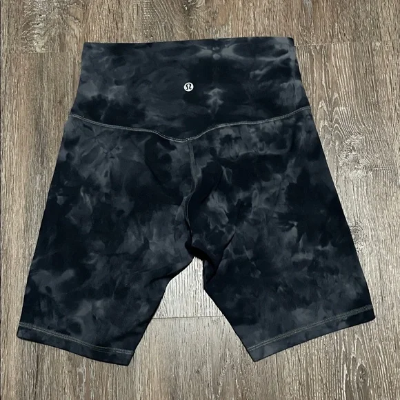 EUC Lululemon Diamond Dye Pitch Grey Graphite Grey Set. Size Top 8/Bottom 6 - Picture 6 of 11